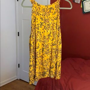 Torrid yellow butterfly shirt
